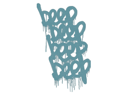 Sealed Graffiti | BEEP (Wire Blue)