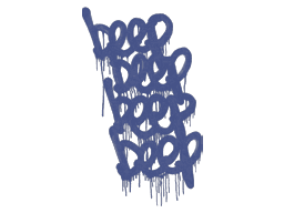 Sealed Graffiti | BEEP (SWAT Blue)