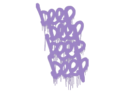 Sealed Graffiti | BEEP (Violent Violet)