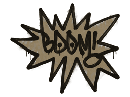 Sealed Graffiti | BOOM (Dust Brown)