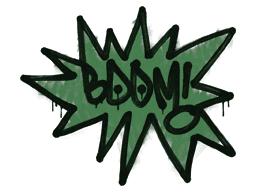 Sealed Graffiti | BOOM (Jungle Green)
