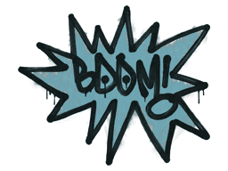 Sealed Graffiti | BOOM (Wire Blue)