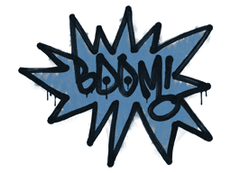 Sealed Graffiti | BOOM (Monarch Blue)