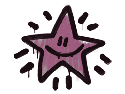 Sealed Graffiti | Shining Star (Princess Pink)