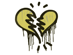 Sealed Graffiti | Broken Heart (Tracer Yellow)