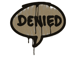 Sealed Graffiti | Denied (Dust Brown)