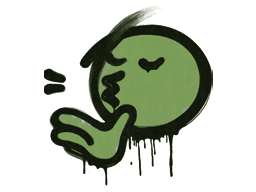 Sealed Graffiti | Chef Kiss (Battle Green)