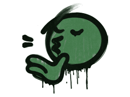 Sealed Graffiti | Chef Kiss (Jungle Green)