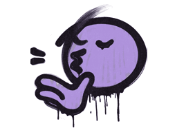 Sealed Graffiti | Chef Kiss (Violent Violet)