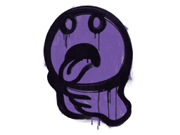 Sealed Graffiti | Choke (Monster Purple)