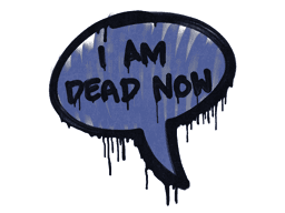 Sealed Graffiti | Dead Now (SWAT Blue)