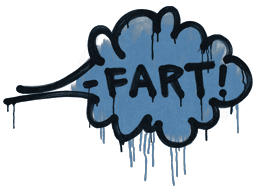 Sealed Graffiti | Fart (Monarch Blue)