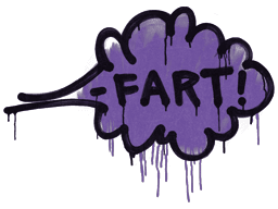 Sealed Graffiti | Fart (Monster Purple)