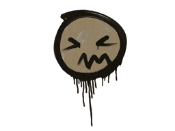 Sealed Graffiti | Grimace (Dust Brown)