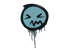 Sealed Graffiti | Grimace (Wire Blue)