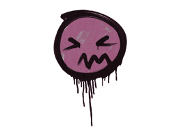 Sealed Graffiti | Grimace (Princess Pink)