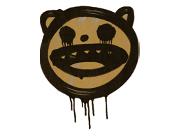 Sealed Graffiti | Happy Cat (Desert Amber)