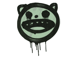 Sealed Graffiti | Happy Cat (Cash Green)