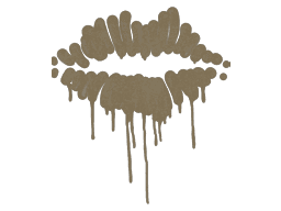 Sealed Graffiti | Kiss (Dust Brown)