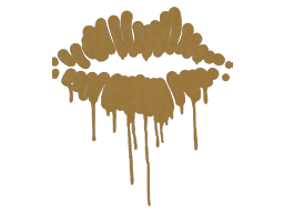 Sealed Graffiti | Kiss (Desert Amber)