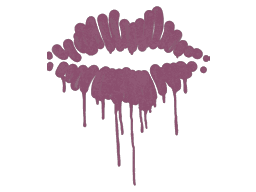 Sealed Graffiti | Kiss (Princess Pink)