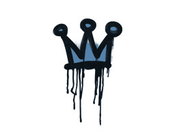 Sealed Graffiti | Little Crown (Monarch Blue)