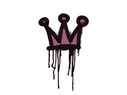 Sealed Graffiti | Little Crown (Princess Pink)