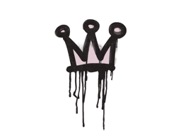 Sealed Graffiti | Little Crown (War Pig Pink)