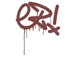 Sealed Graffiti | Little EZ (Brick Red)