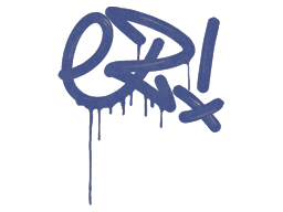 Sealed Graffiti | Little EZ (SWAT Blue)