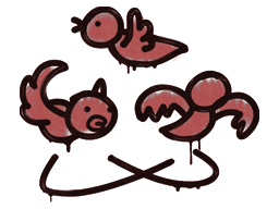 Sealed Graffiti | Dizzy (Blood Red)