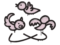 Sealed Graffiti | Dizzy (War Pig Pink)