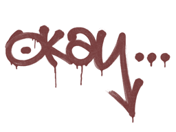 Sealed Graffiti | Okay (Brick Red)