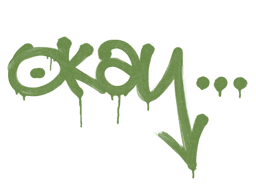 Sealed Graffiti | Okay (Battle Green)
