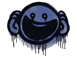 Sealed Graffiti | OMG (SWAT Blue)