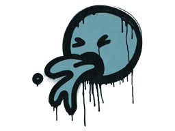 Sealed Graffiti | Puke (Wire Blue)