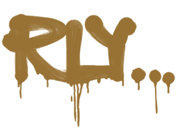 Sealed Graffiti | Rly (Desert Amber)