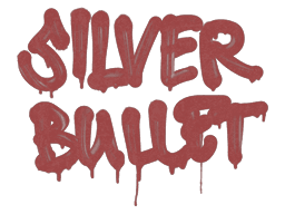 Sealed Graffiti | Silver Bullet (Blood Red)