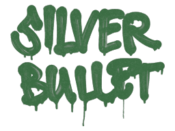 Sealed Graffiti | Silver Bullet (Jungle Green)