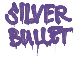 Sealed Graffiti | Silver Bullet (Monster Purple)