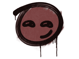 Sealed Graffiti | Smirk (Brick Red)