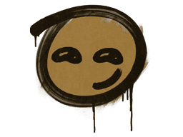 Sealed Graffiti | Smirk (Desert Amber)
