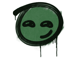 Sealed Graffiti | Smirk (Jungle Green)