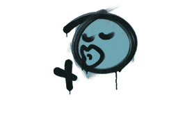 Sealed Graffiti | Smooch (Wire Blue)