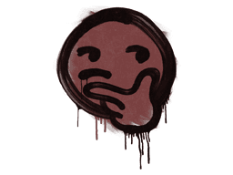 Sealed Graffiti | Thoughtfull (Brick Red)