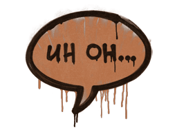 Sealed Graffiti | Uh Oh (Tiger Orange)