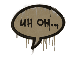 Sealed Graffiti | Uh Oh (Dust Brown)