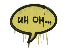 Sealed Graffiti | Uh Oh (Tracer Yellow)