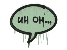 Sealed Graffiti | Uh Oh (Cash Green)