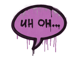 Sealed Graffiti | Uh Oh (Bazooka Pink)